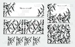 花纹,贺卡,事件,请柬,周年纪念,婚礼,模板,布置,问候,排列