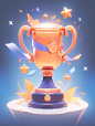 Trophy by ArtKey on Dribbble