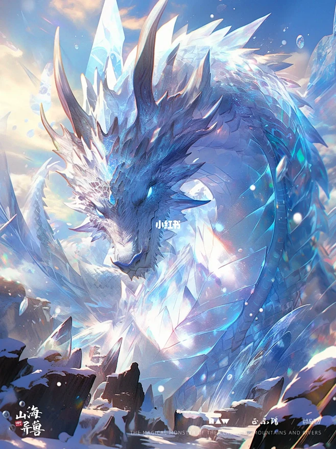 雪傲冰龙-花瓣网