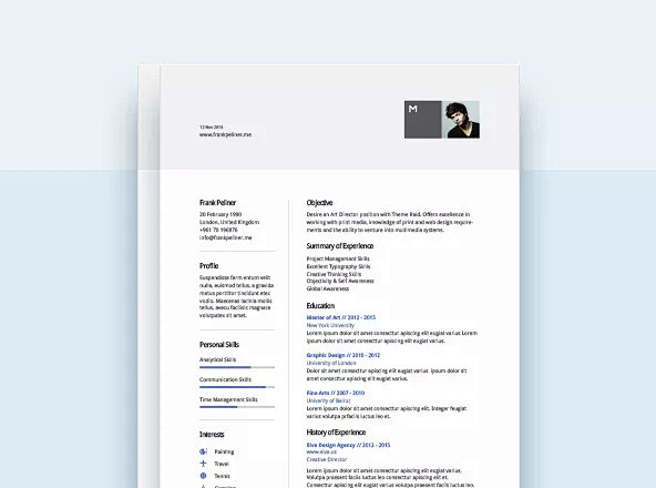 Modern CV Template