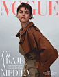 【杂志大片】Vogue Spain November 2019. 西班牙版《Vogue》11月刊, 荷兰超模Birgit Kos短发造型出镜, 秋冬中性套装风情.  摄影: Camilla Akrans. ​​​​