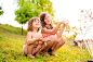 Two girls at the sprinkler, sunny summer in the garden by Jozef Polc on 500px