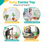 Amazon.com: Baby Toys Dancing Talking Cactus for Boys Girls,Dancing Singing Talking Recording Mimic Repeating What You Say Cactus Toy with 120 English Songs Electronic Light Up Plush Cactus Give for Kids Gifts : Toys & Games