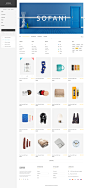 Sofani Template : Sofani – Furniture online store PSD template is a clean, simple and modern eCommerce template. It suits for any kind of furniture shop, deco store, interior stores, tools shop, etc. The template includes 28 PSD files with properly named 