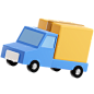 Product Delivery 3D Illustration