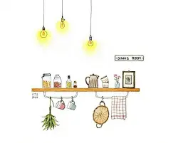 Noh Hyeon Jeong ​笔下的可爱生活

#手帐素材插画手绘##简笔画# ​​​​