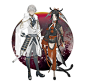 #轉推# #刀剣乱舞# 「同田貫、巴形薙刀、千子村正、太郎太刀、次郎太刀の洋装」太太更新！终于有大太兄弟了！次郎帅得婶婶差点没认出来啊啊！※P3-9是之前的系列整理ヽ(*´∀｀)ノ！ ​​​​