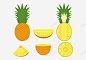 菠萝矢量图高清素材 健康 水果 矢量图 菠萝 元素 免抠png 设计图片 免费下载 页面网页 平面电商 创意素材