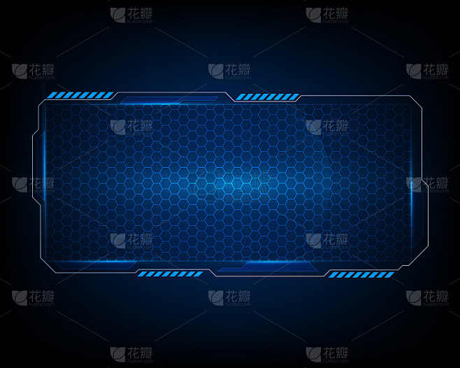 Hologram frame templ...