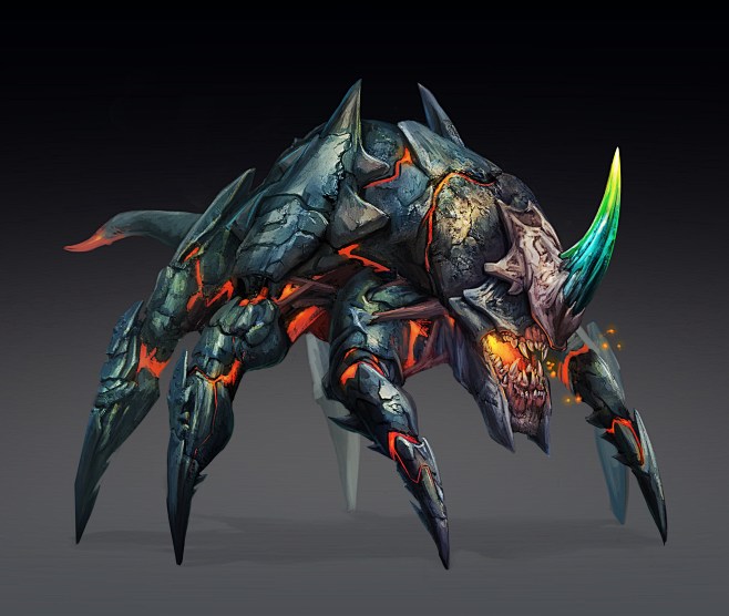 虫族原画虫子原画虫族怪物原画来自cgbook.cn (45)