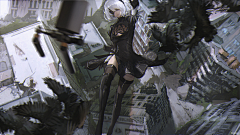 0低飞的蜻蜓0采集到NieR:Automata