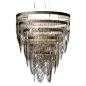 Slamp Large Modern Acrylic Ring Chandelier