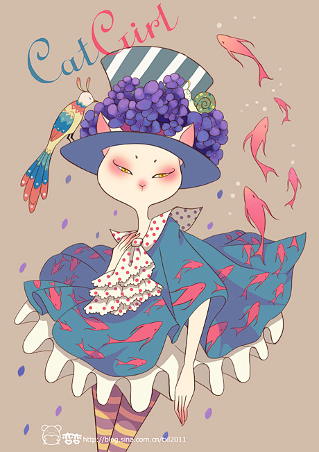 猫女孩