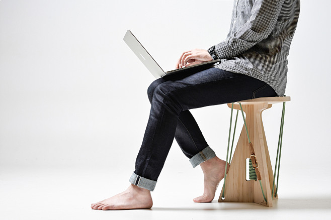 Connected stool. : A...