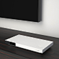 Lowboard | Set-Top Box | Beitragsdetails | iF ONLINE EXHIBITION : The family of set-top boxes is characterized by a very reduced and unobtrusive design language. The combination of clear geometric shapes with a gently curved bottom part gives it a very li