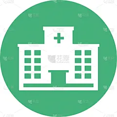 医院,积木,图标,扁平化设计,分离着色,医生,健康保健,偏好,意外事件,门诊部