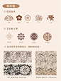 常见的宋锦纹样•花卉组•几何组•底纹组 - 小红书