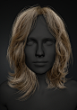 Unreal Hair, Johan Lithvall : This is a hairdo I made for an Unreal Engine AR project in collaboration with Another Reality studio.
The mesh is roughly 40k tris, all polygon based and the images you see here are direct screenshots from Unreal with no addi