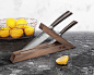 其中包括图片：Cangshan TA Series 3pc Block Set - Silver