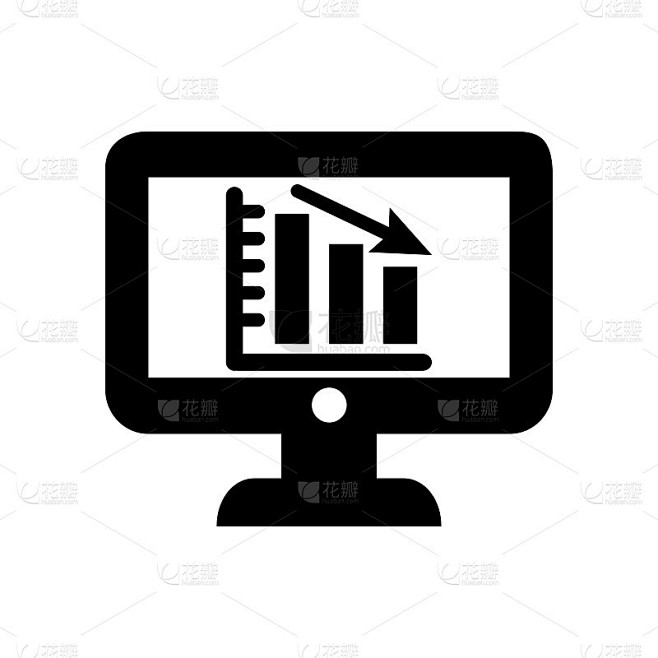 损失矢量图标