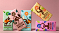 Balance Chocolates Is Moving Toward A World Of Sweet Moderation : Quatre Mains redesigned the brand's identity by implementing a range of illustrated figures on the packaging and created a new logo. The figure represents the fact that Balance Chocolates i