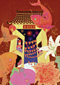 春节插画_小巧。__插画师作品_涂鸦王国gracg.com