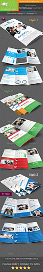 Multipurpose Tri-Fold Brochures Bundle Vol-01 - Corporate Brochures