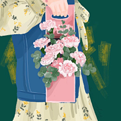 送你一束康乃馨