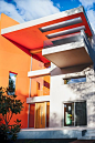 魔方住宅，雅典 / Kipseli Architects : 星球大战之色彩迷航