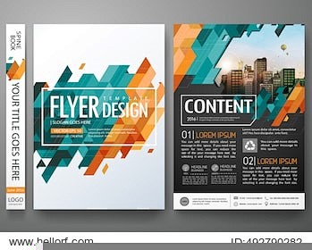 Flyers design templa...