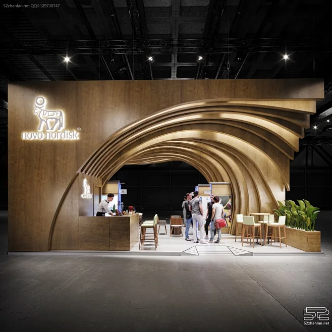 【Novo Nordisk】展台设计分享 – 52展览设计-花瓣网