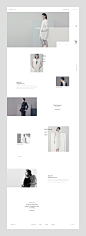 ØHLIN - B  : Web Design for a fashion brand. #网页# #排版#