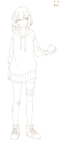 线稿-勾线-描线