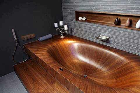 奢华的木浴盆。
http://pinte...