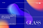 Glass Morphism Photoshop Template on Behance