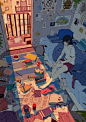 @插画精选 的个人主页 - 微博