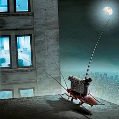 系统故障-颇有争议的揭露世界经济和现代社会丑陋一面波兰艺术家插画作品-Igor Morsk#啊！设计# ​​​​