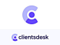 C for client logo concept | CRM software (sold)