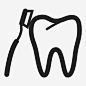 采购产品牙齿牙刷口腔护理图标_88ICON https://88icon.com 采购产品牙齿 牙刷 口腔护理 卫生 牙科 清洁牙齿