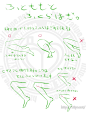 お絵かき講座　下半身の描き方追加資料「膝、太ももとか」 [1]