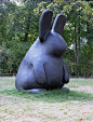 Tom Claassen - Monumental Bronze Rabbit Sculpture