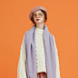 pastel wool blend fuzzy muffler (3color) : 16AW 어나더에이 "pastel wool blend fuzzy muffler"