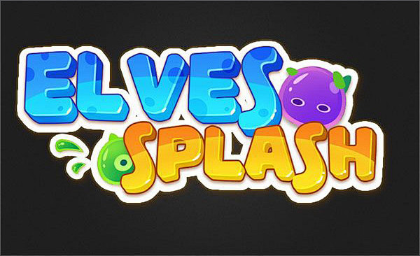 游戏logo ELVES SPLASH