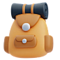 Backpack  3D Icon