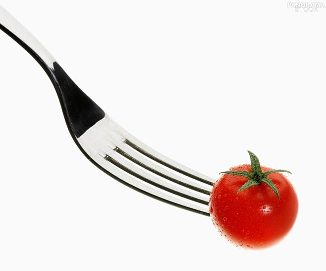 西红柿#叉子