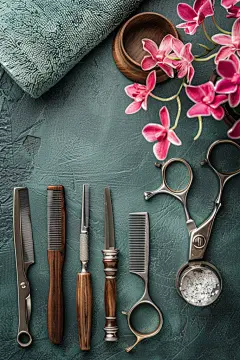 实用的美发工具收纳