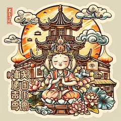 逆天了！用MJ生成的冰箱贴美到犯规！_2_是kiki_来自小红书网页版