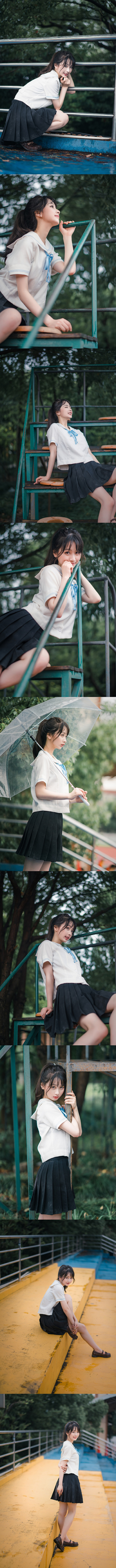 #好想看你穿制服的样子##萌系小姐姐##...