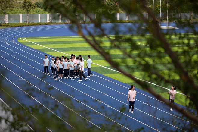 广东佛山梅沙双语学校景观设计 | GND...