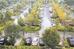咚呲哒呲666采集到地下车库出入口（停车、采光、人防）